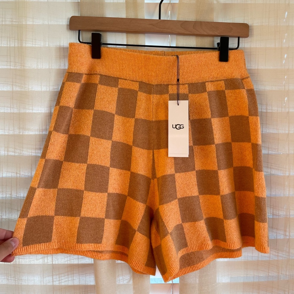 Ugg Checkered Knit Shorts